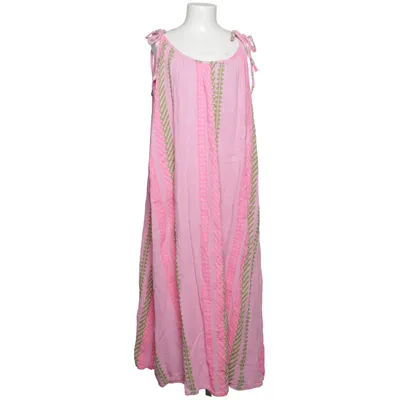 Långklänning (Rosa, Grön) från Lady Politan Bomull