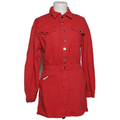 Jeanskleid (Rot) von Athiral Baumwolle, Lyocell, Polyester, Viskose