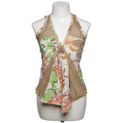 Halter neck top (Blue, Multicolored) from Nolita Silk
