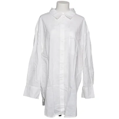 Skjorte (Hvid) fra H&M Bomuld, Linned