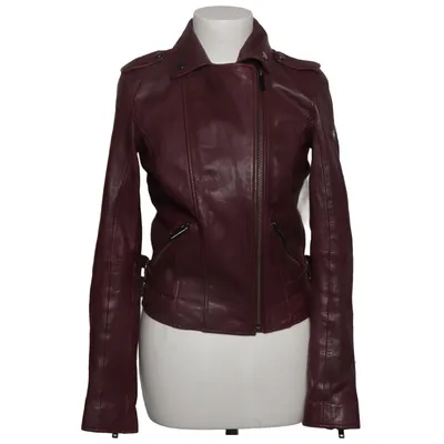 Bikerjacka (Queens) från Rich & Royal Bomull, Skinn, Polyester
