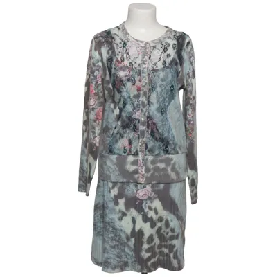 Jurk (Grijs, Meerkleurig) van Etoile Du Monde Angora, Katoen, Elastaan, Polyamide, Polyester