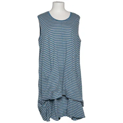 Klänning (Blå, Grå) från Deerberg Bomull