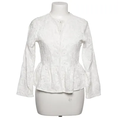 Jacket (White) from Zara Cotton