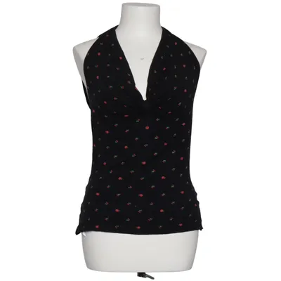 Halternecktopp (Svart, Flerfärgad) från Zimtstern Elastan, Viskos