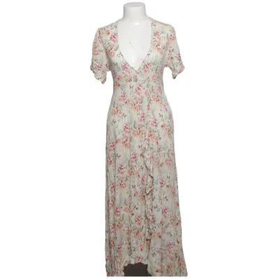 Wrap dress (White, Multicolored) from Raga Viscose