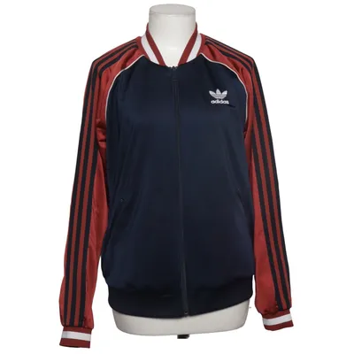Träningsjacka (Blå, Röd, Vit) från Adidas Originals Polyester