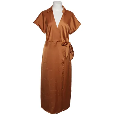 Wrap dress (Brown) from Mango