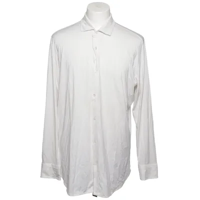 Chemise (Blanc) de Luca Faloni Coton, Soie