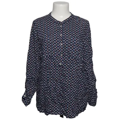 Blouse (Blue, White, Red) from Sheego Casual Viscose