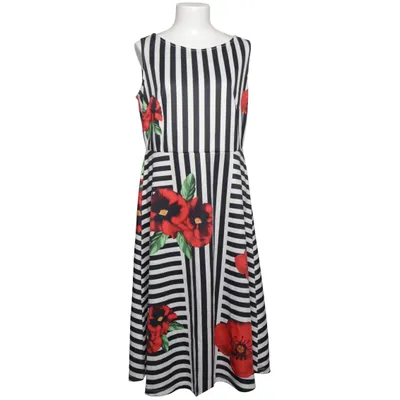 Klänning (Svart, Vit, Röd) från Amy Vermont Elastan, Polyester
