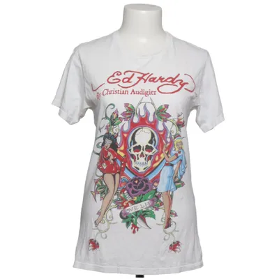 T-shirt (White, Multicolored) from Ed Hardy by Christian Audigier