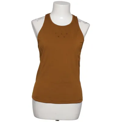 Sports tank top (Brown) from Casall Elastane, Recycled polyester