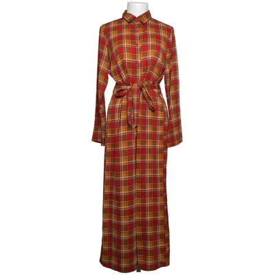 Skjortklänning (Röd, Gul, Vit) från JS Millenium Polyester