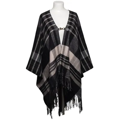 Poncho (DAMELIA, PONCHO) fra Zizzi Akryl