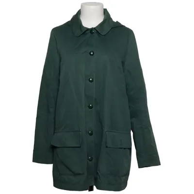 Regnjakke (Grøn) fra Sézane Acetat, Bomuld, Viscose