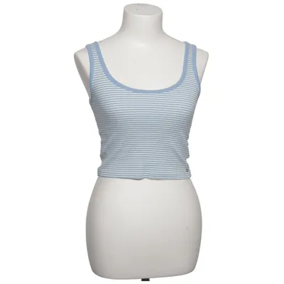 Tanktop (Blå, Hvid) fra Pacific Republic Pull & Bear Bomuld, Elastan