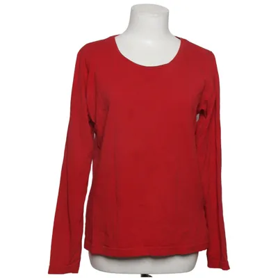 Langærmet t-shirt (Rød) fra Flash Elastan, Økologisk bomuld
