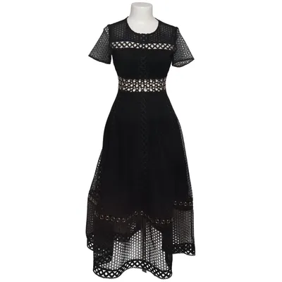 Klänning (Svart) från Maje Elastan, Polyester, Viskos