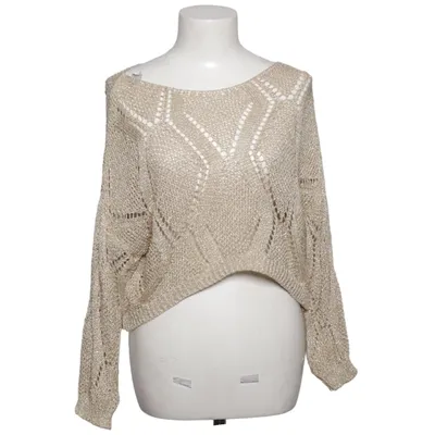 Sweater (Beige) fra Terra di Siena Metallfiber, Viscose