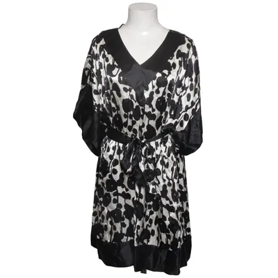 Dress (Black, White) from Emilia Lay Silk