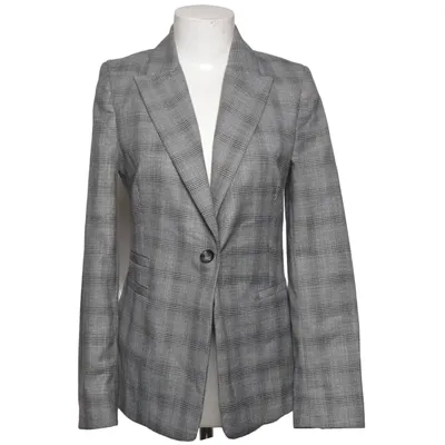Blazer (Gray) from King Kong Elastane, Polyester, Viscose
