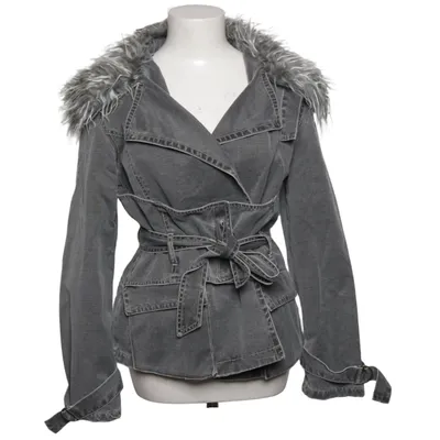 Denim jacket (Gray) from Version Sud Cotton, Polyester