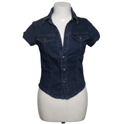 Jeansskjorta (Blå) från BDG by Urban Outfitters Elastan, Återvunnen bomull, Återvunnen polyester
