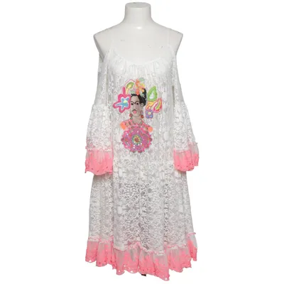 Strandkleid (Weiß, Pink, Mehrfarbig) von Antica Sartoria