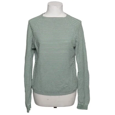 Langærmet t-shirt (Grøn, Hvid) fra Samsøe & Samsøe Bomuld