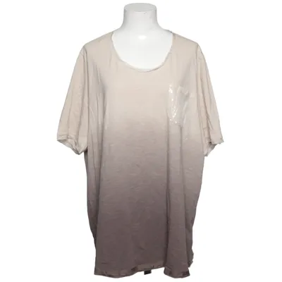 T-shirt (Beige, Marron) de Samoon by Gerry Weber Coton, Élasthane, Soie