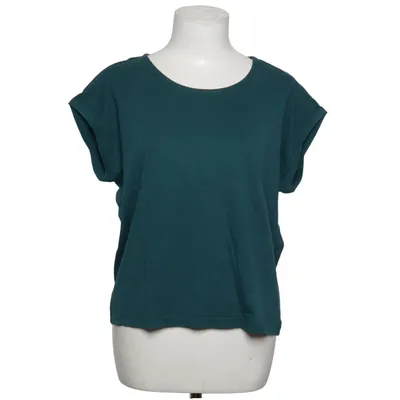 T-shirt (Groen) van Zero Katoen, Viscose