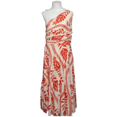 Maxi dress (Beige, Red) from H&M Modern Classic Polyester, Elastane