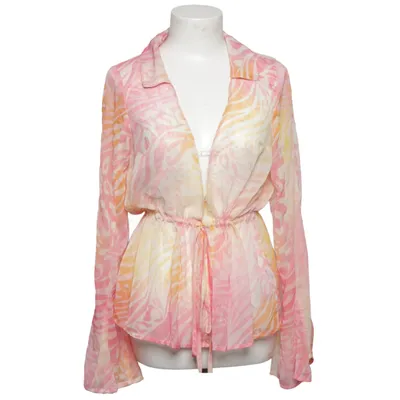 Bluse (Pink, Orange, Flerfarvet) fra NA-KD Polyester