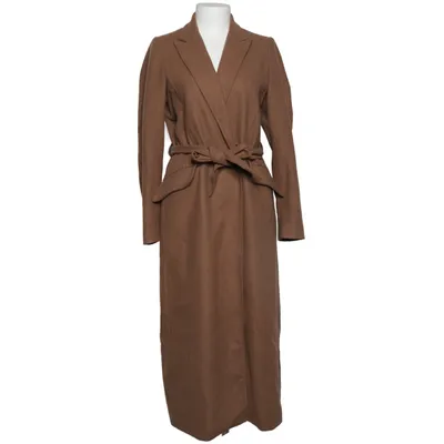 Coat (Beige) from Mango Suit Cotton, Polyamide, Polyester, Wool