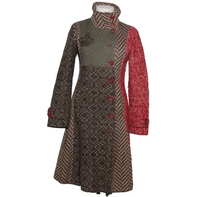 Kappa (Brun, Röd, Svart, Flerfärgad) från Desigual Bomull, Polyester, Viskos, Ull