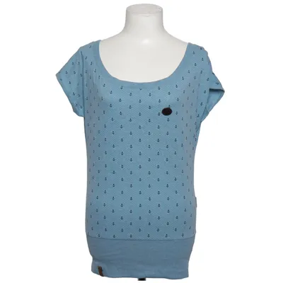 Top (Blauw) van Naketano Katoen, Polyester