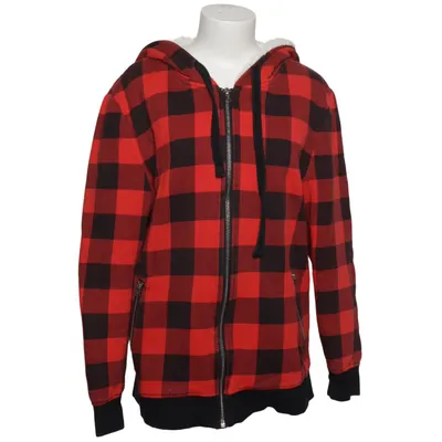 Capuchon sweater (Rood, Zwart) van CoolCat