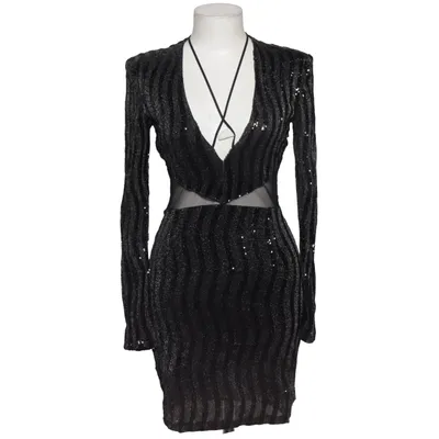 Cocktailjurk (V-Neck Sequin Dress) van Vanessa Moe x NA-KD Polyester