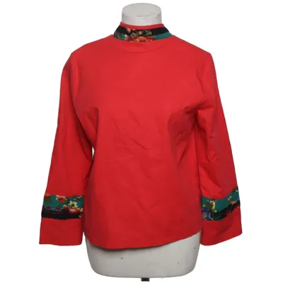 Jacket (Red, Multicolored) from Passion Cotton, Polyester