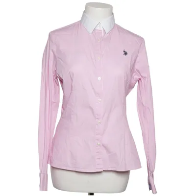 Shirt (Pink, White) from U.S. Polo Assn. Cotton, Elastane, Polyamide