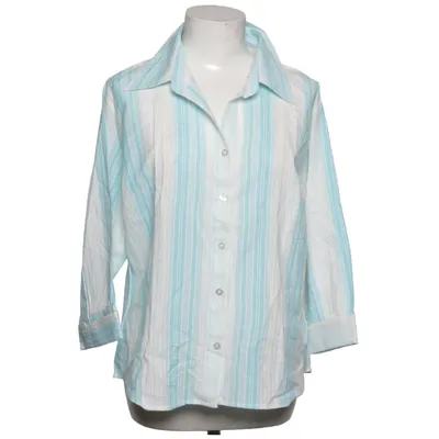 Shirt (Blue, White) from Saix Cotton