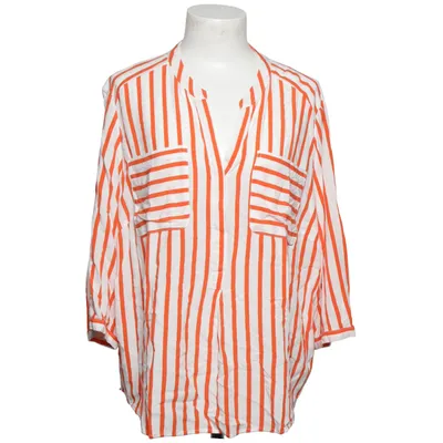 Blouse (Oranje, Wit) van Cool Code Viscose