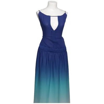 Långklänning (Blå, Vit, Flerfärgad) från Patrizia Pepe Polyester