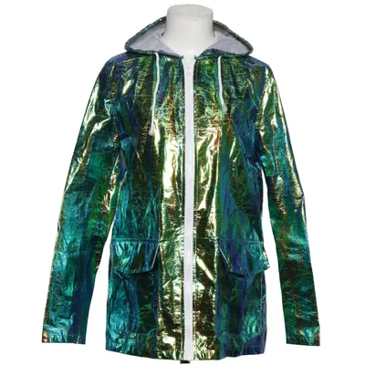 Regnjakke (Blå, Grøn, Flerfarvet) fra Brave Soul Polyester