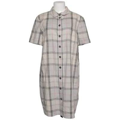 Skjortekjole (LDR0007TN35) fra Barbour Bomuld, Læder, Linned
