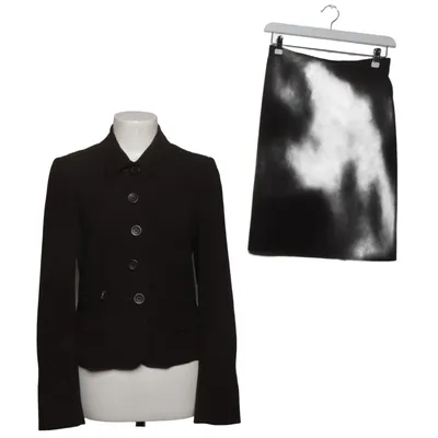 Skirt suit (Brown) from Alain Manoukian Elastane, Polyester, Viscose