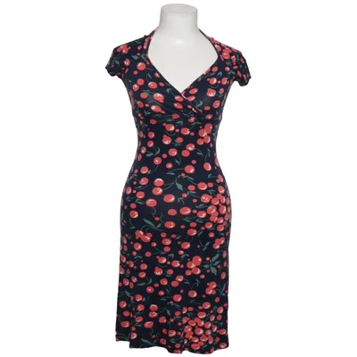 Dress (Blue, Red, Green) from King Louie Elastane, Viscose
