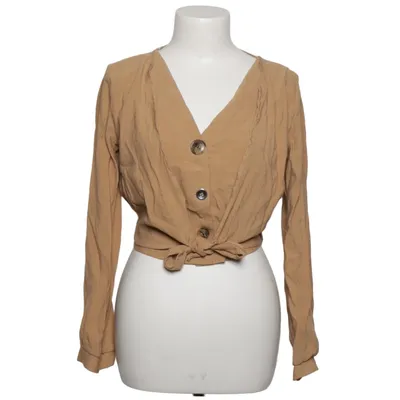 Blouse portefeuille (Beige) de QuZu Polyester, Viscose