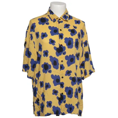 Short sleeve shirt (Yellow, Blue) from Sandro Viscose